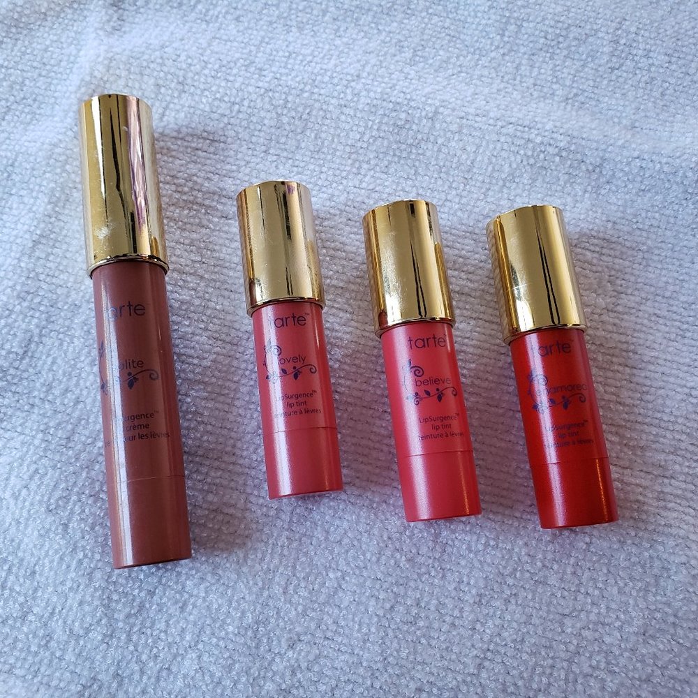 Tarte LipSurgence Lip Crayons (Lot of 4)